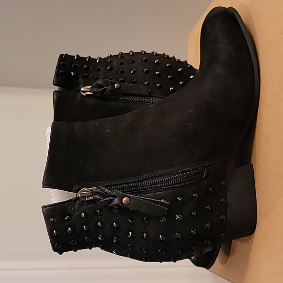 Kenneth Cole zip bling booties - Picture 1 of 7